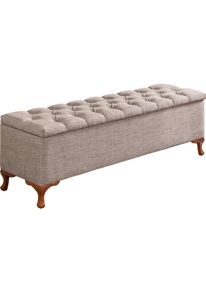 Yatak Ucu Pufu Luna Bench Sandıklı Ayakucu Pufu 180 cm